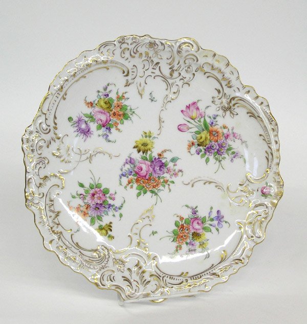 handled plates Dresden Gumps - 2