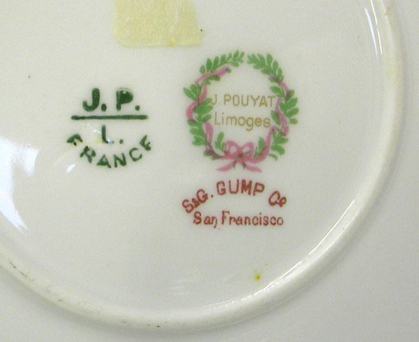 handled plates Dresden Gumps - 5