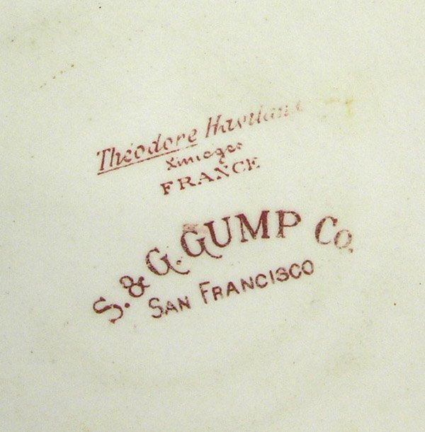 handled plates Dresden Gumps - 6