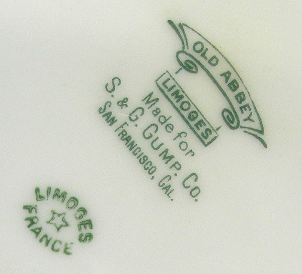 handled plates Dresden Gumps - 7