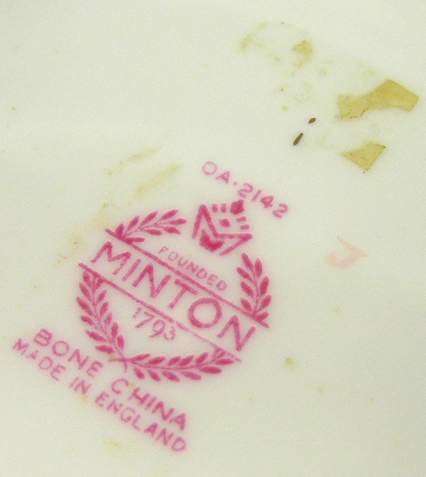 Meissen porcelain casserole, Minton - 4