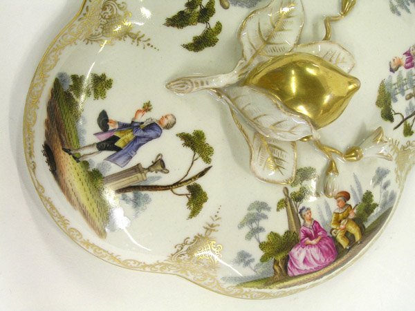 Meissen porcelain casserole, Minton - 7