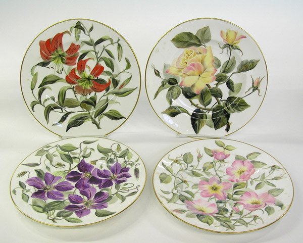 Royal Crown Derby bona china plates - 2