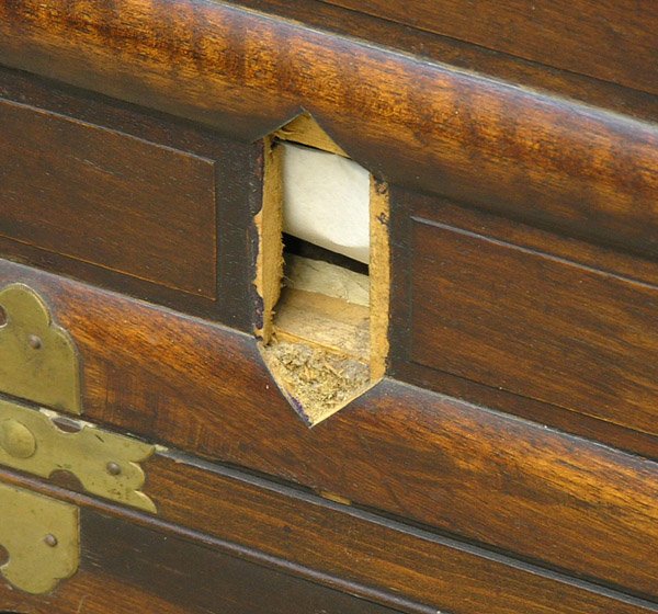 Korean Wooden Chest on Stand - 4