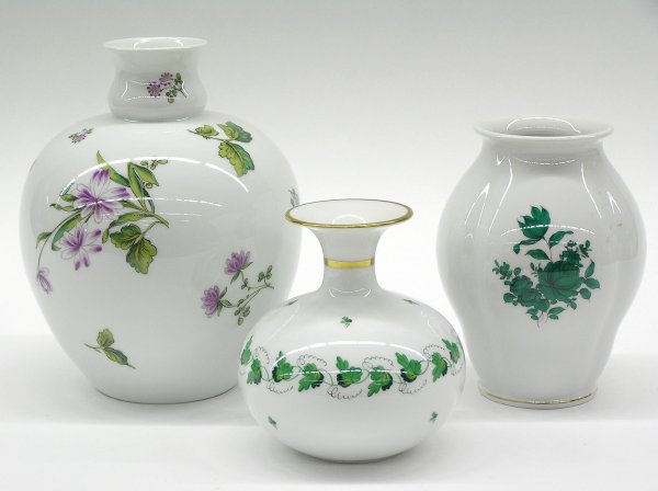 Ceramic vase Vienna porcelain Augarten