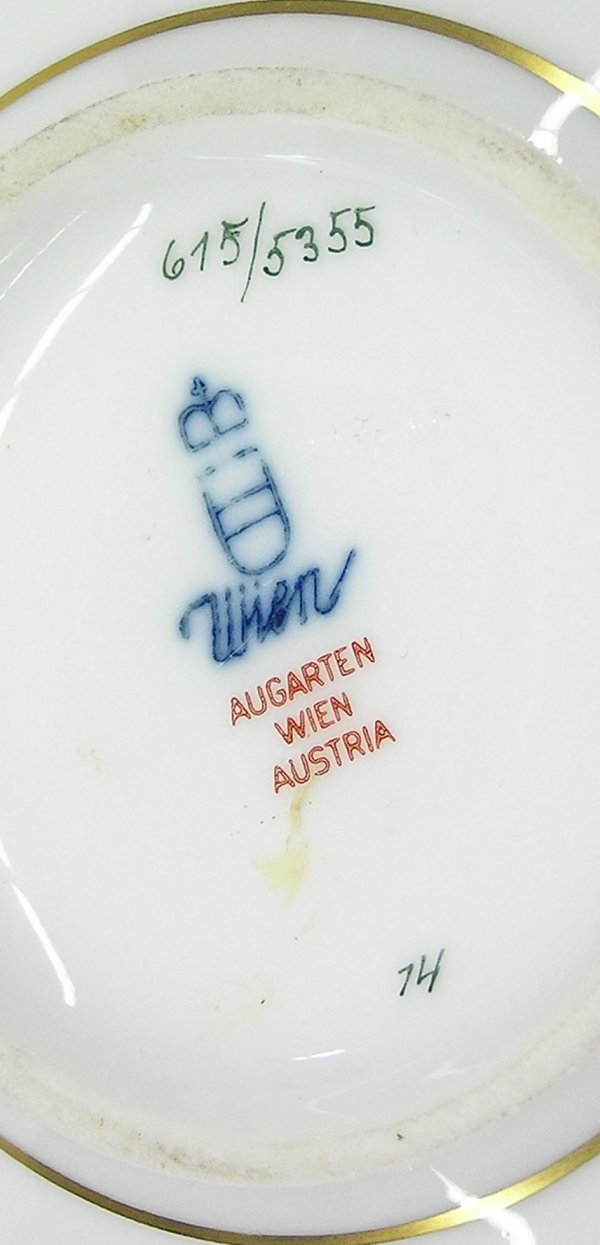 Ceramic vase Vienna porcelain Augarten - 5