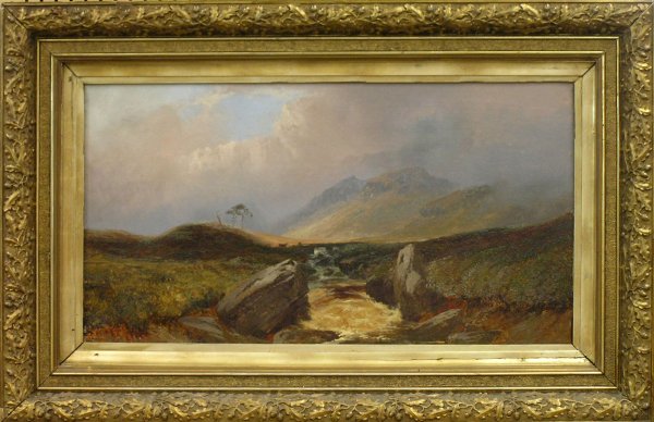 painting Landscape American 19th C