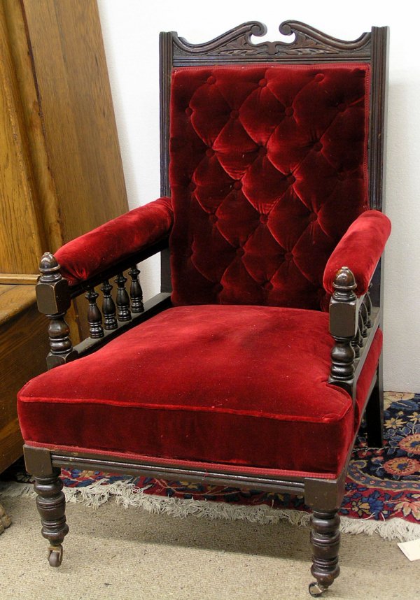 Victorian armchair