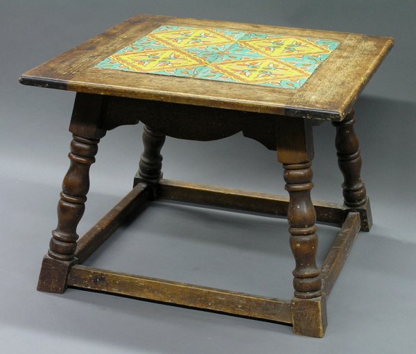 California tile top table