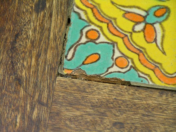 California tile top table - 3