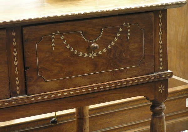 Fine Anglo-Indian bone inlaid table - 2