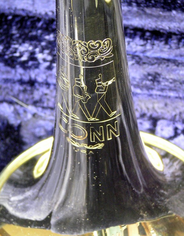 Cased 1960's Conn Cornet - 3