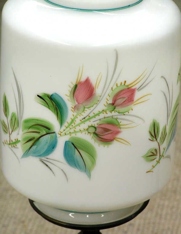 American Victorian oil lamp - 2