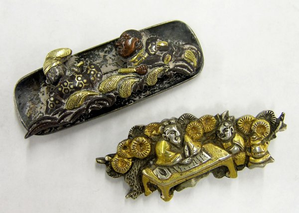 Japanese Menuki (Sword Fittings), Edo - 6