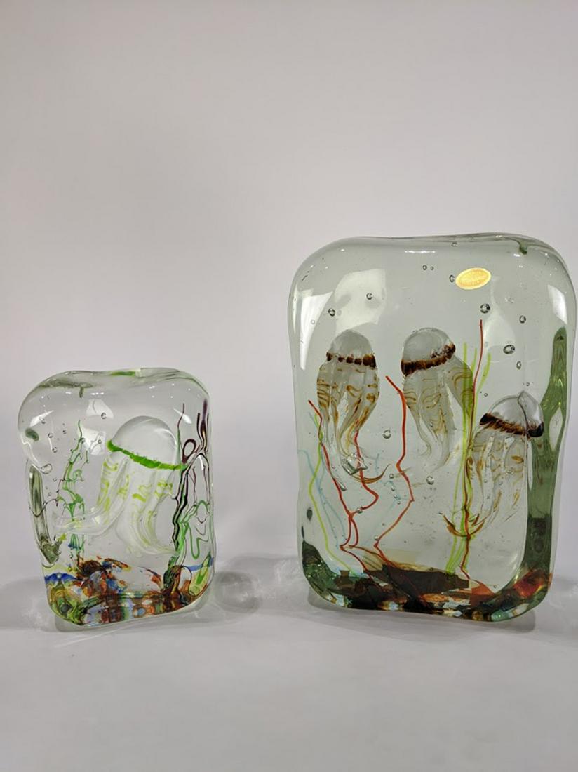 Murano aquarium glass sculptures (1 of 4)