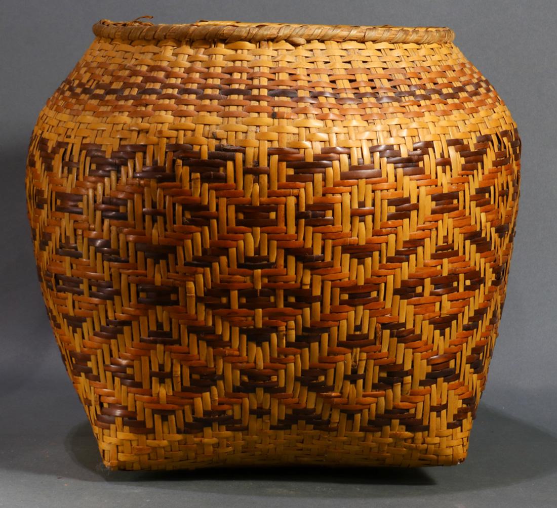 Great Plains American Indian Cherokee woven storage (1 of 6)