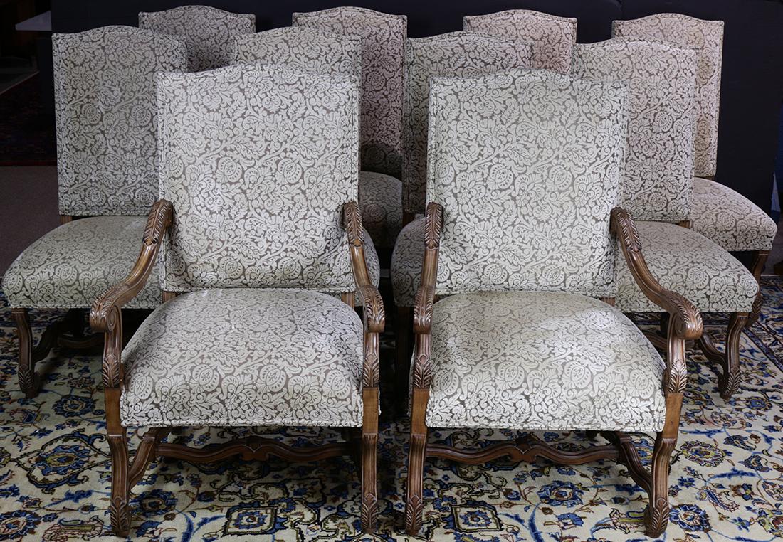 A Regence style dining room chair suite (1 of 2)
