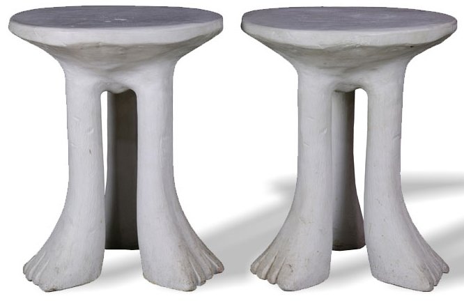 A pair of John Dickinson African tables (1 of 2)