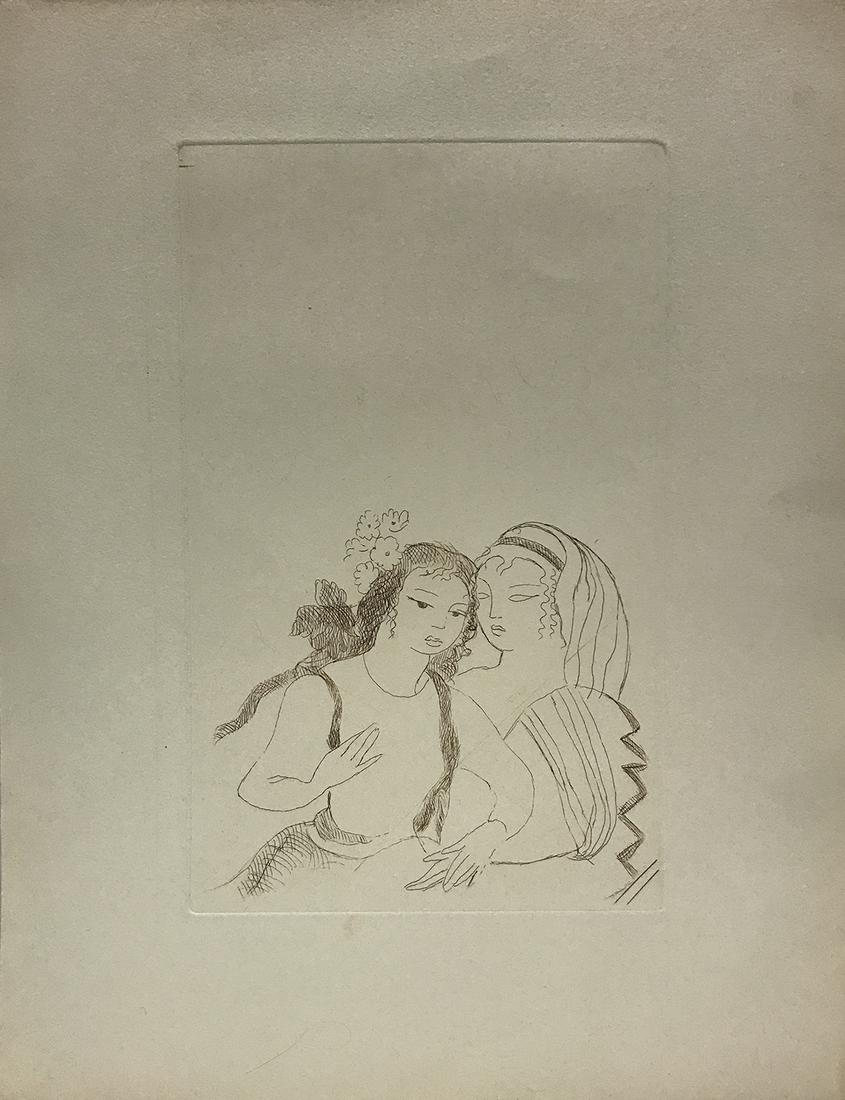 Set of 6 etchings, Marie Laurencin (1 of 6)