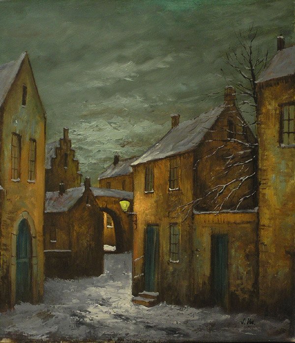 Painting, Landscape, European