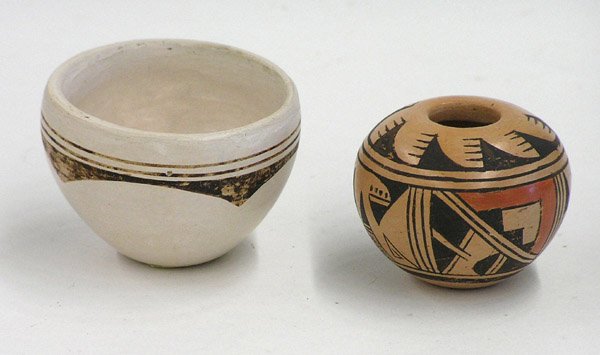 Miniature Hopi bowls,
