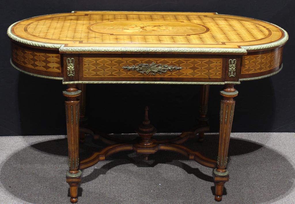 A Louis XVI style console table (1 of 3)