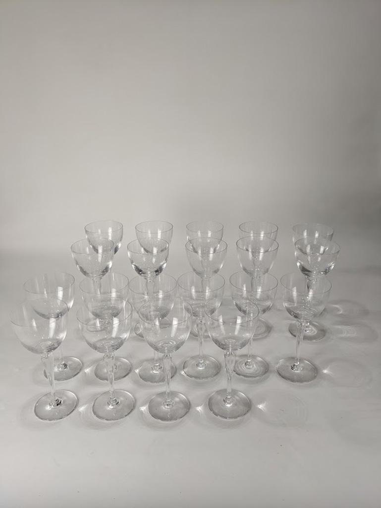 A Saint Louis crystal stemware group (1 of 4)