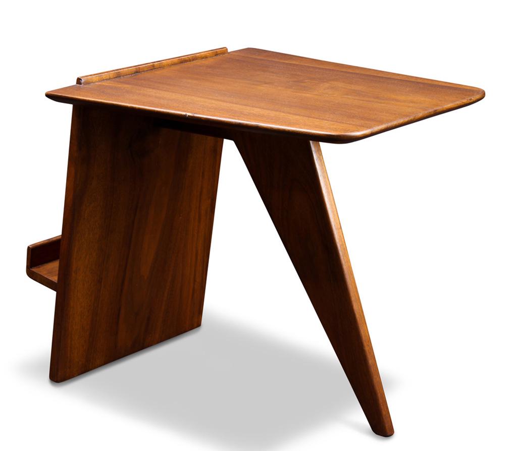 A Jens Risom attributed vintage side table (1 of 5)