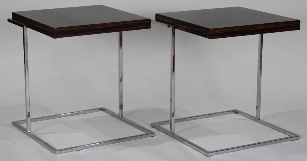 A pair of Modern occasional tables circa 1970 (1 of 4)