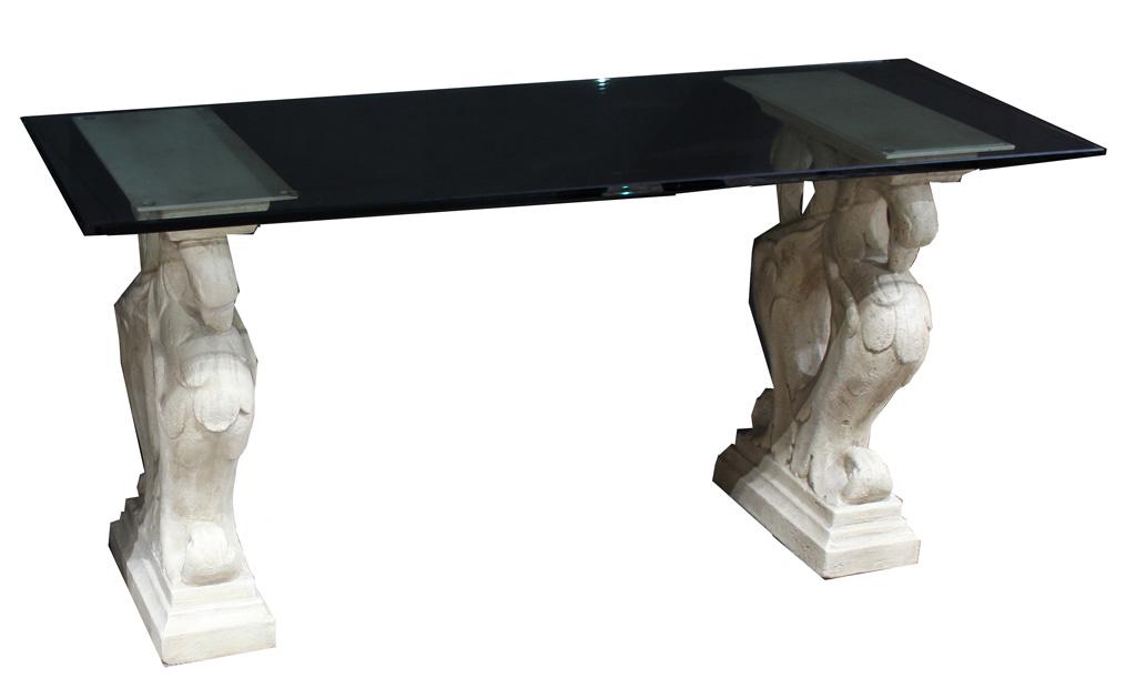 A custom Renaissance style console table (1 of 6)