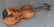 An antique violin, having a maple body with spruce top, - 2