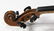 An antique violin, having a maple body with spruce top, - 4