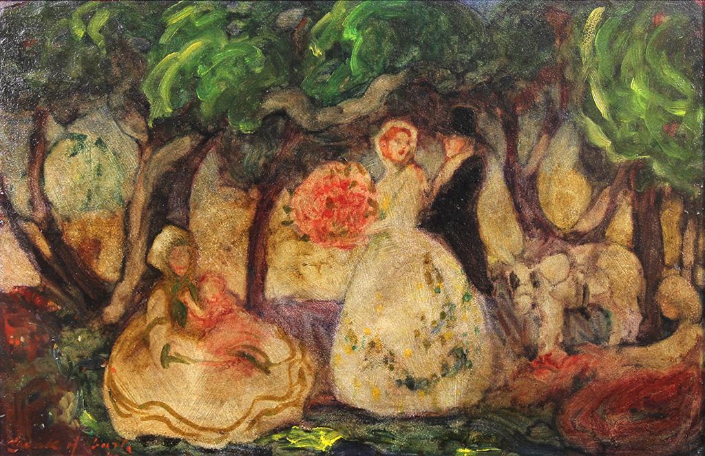 Painting, Clark Hobart (1 of 3)