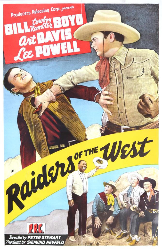 Vintage Poster, Raiders of the West (1 of 3)