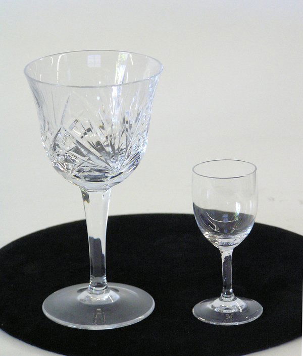 4041 Gorham Cherrywood crystal wines sherry