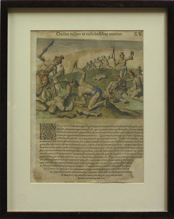 Engravings, De Bry, Brevis Narratio - 3