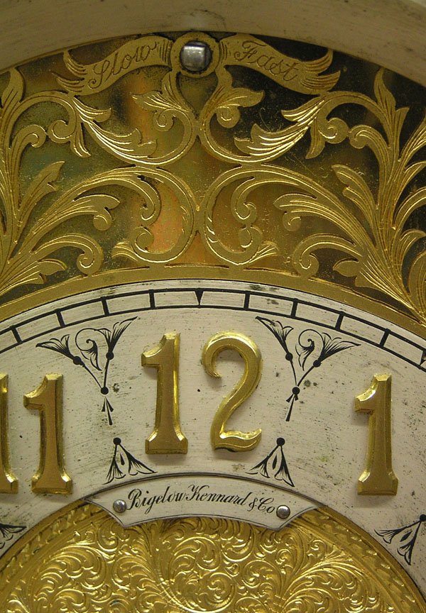 Bigelow Kennard and Co. bracket clock - 3