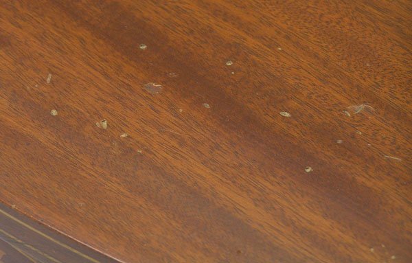 Hepplewhite style mahogany card table - 7