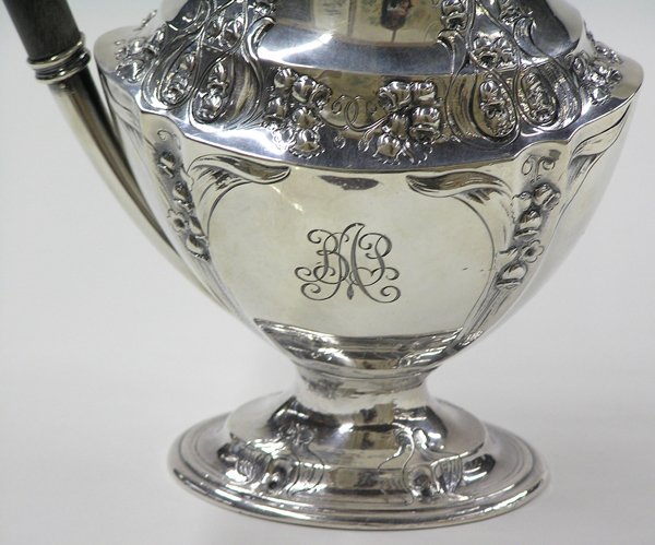 Tiffany sterling silver coffeepot - 4
