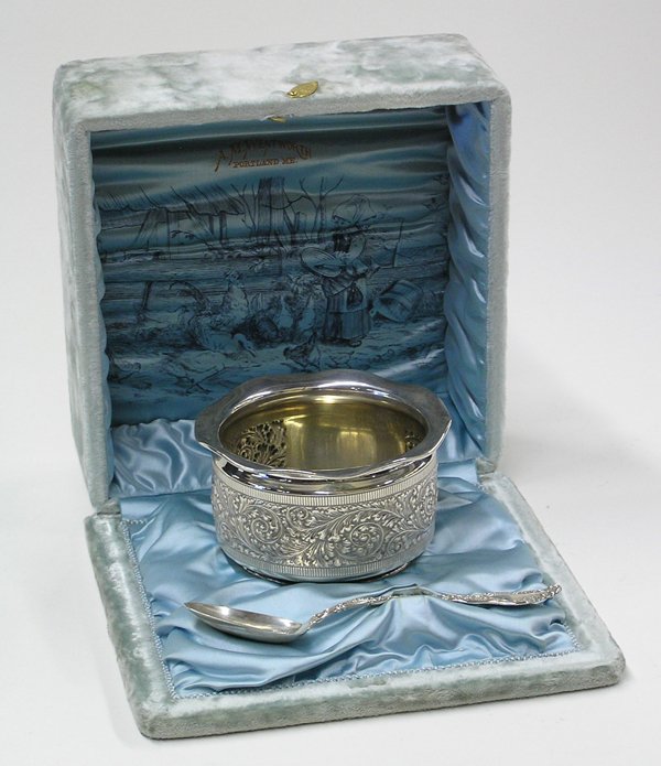 Gorham sterling bowl baby set