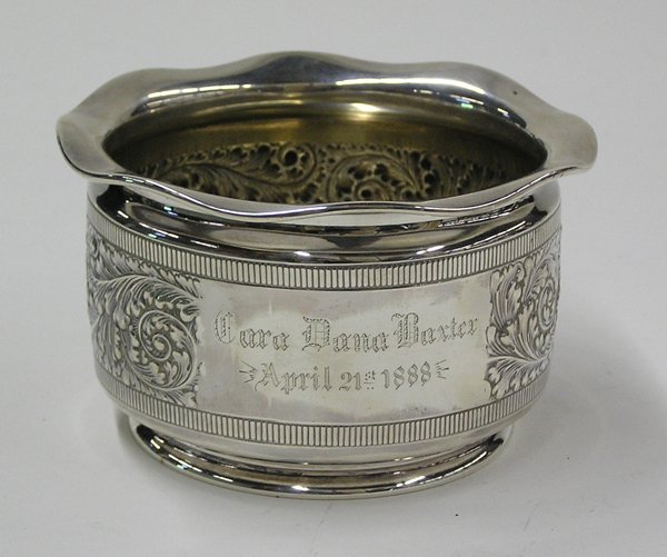 Gorham sterling bowl baby set - 3