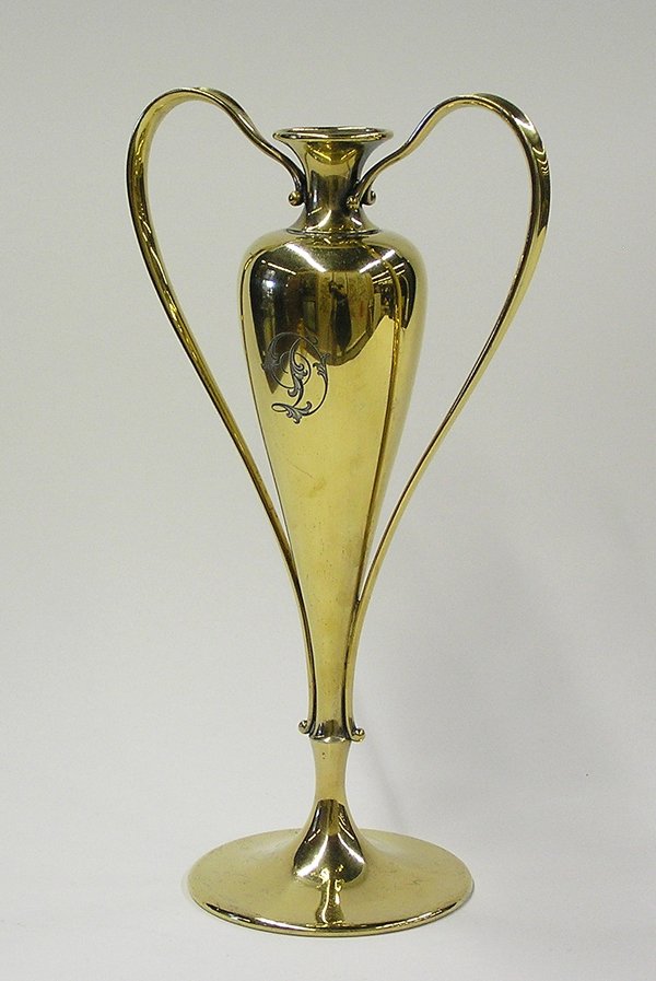Art Nouveau Tiffany sterling vase