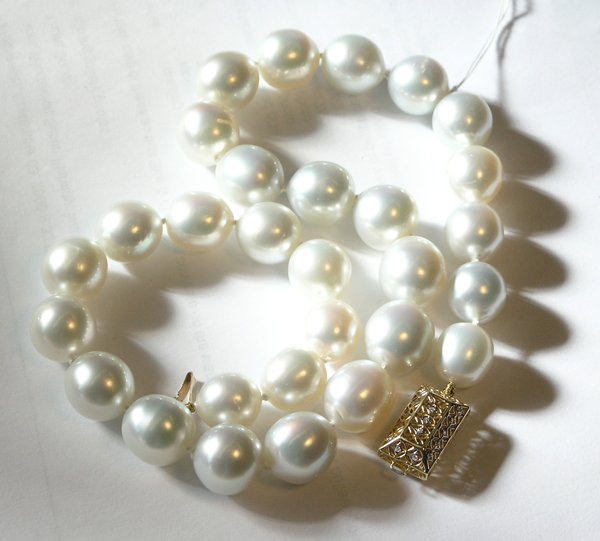 South Sea cultured pearl necklace