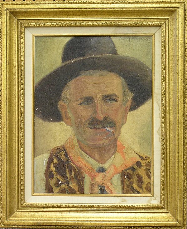 painting George Frederick Portrait