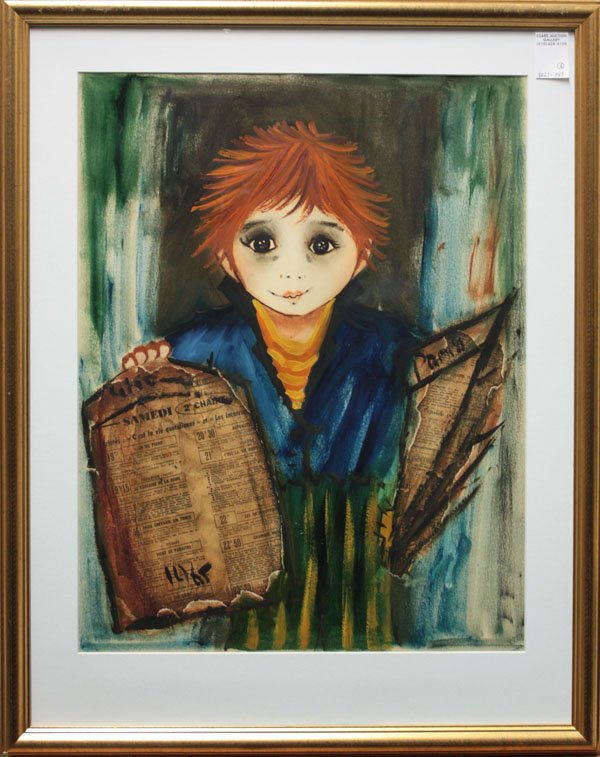 Mixed Media, Etienne, French