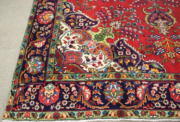 Persian Tabriz rug carpet - 4