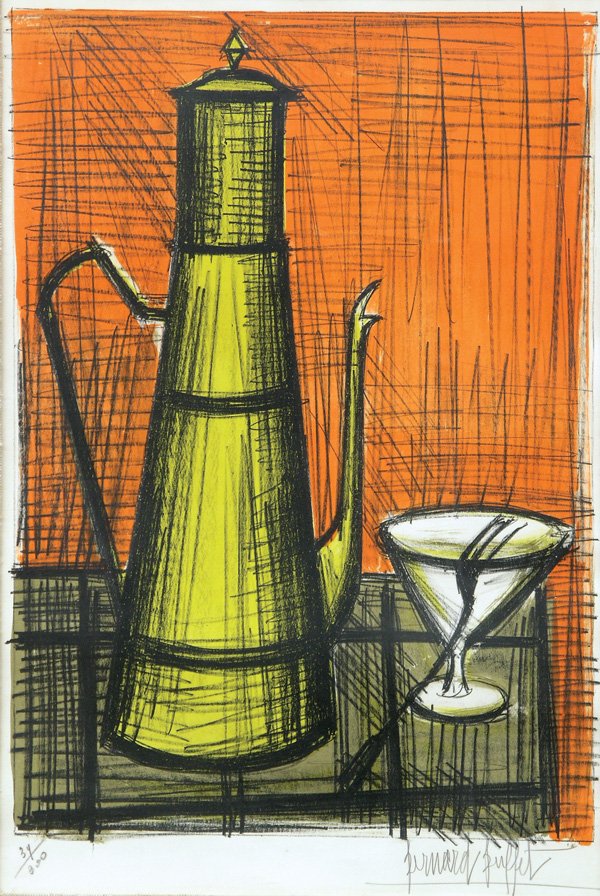 Lithograph Still Life Bernard Buffet