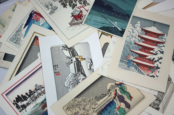 Japanese Small Woodblock Prints