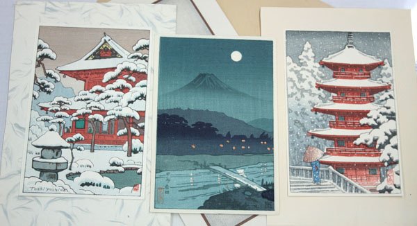 Japanese Small Woodblock Prints - 3