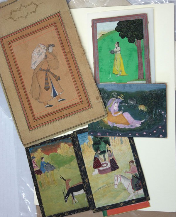 Group of Persian/Indian Miniatures